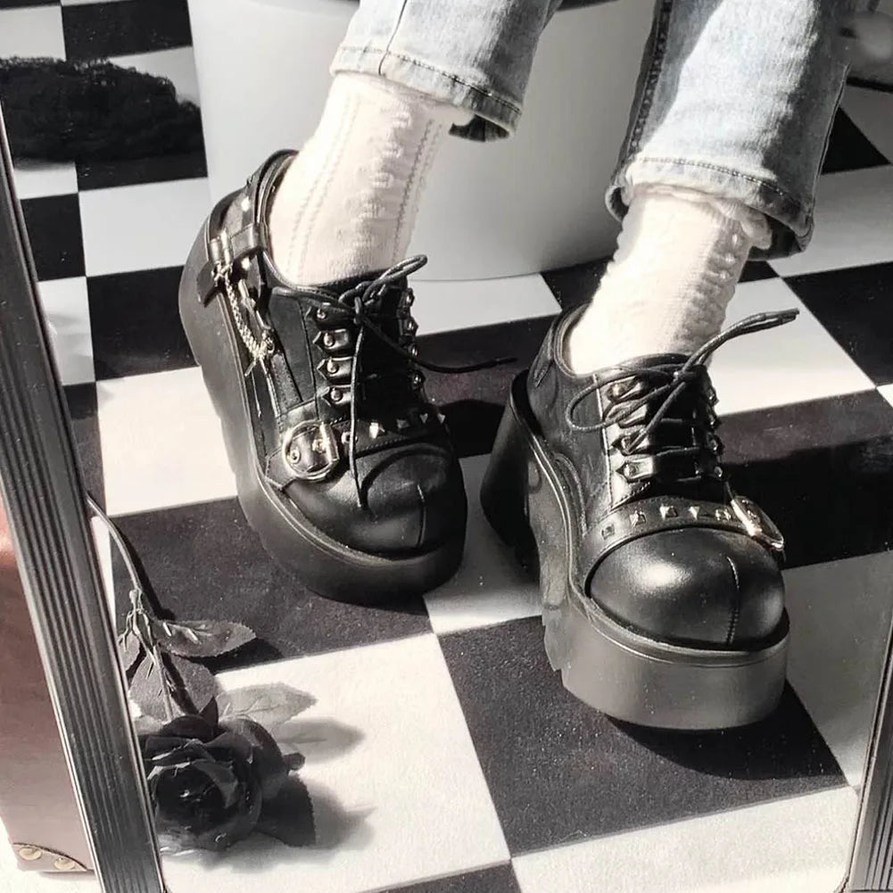 Gothic Y2k Style Shoes