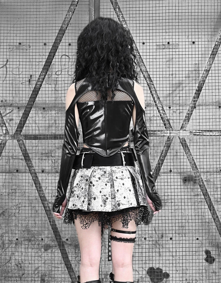 Harajuku Gothic Outfit Set - Top & Skirt