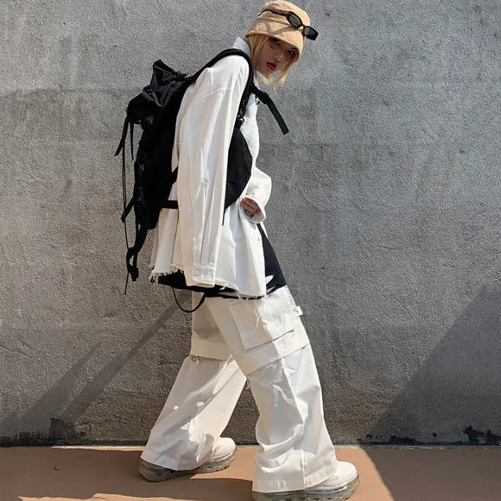 Harajuku Wide Cargo Pants