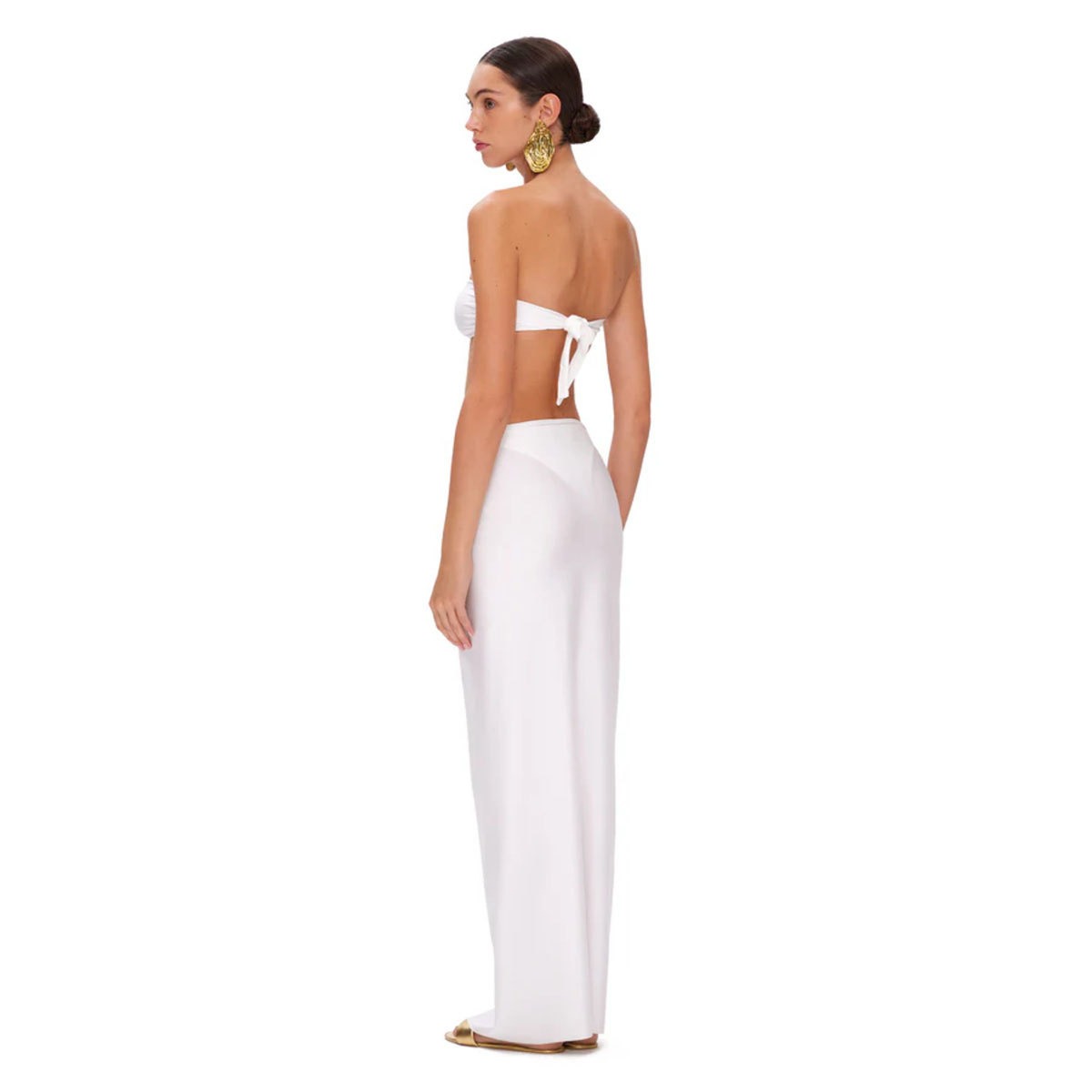 Strapless Bikini Three-Piece Set