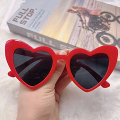 Heart Shaped Oversized Sunglasses