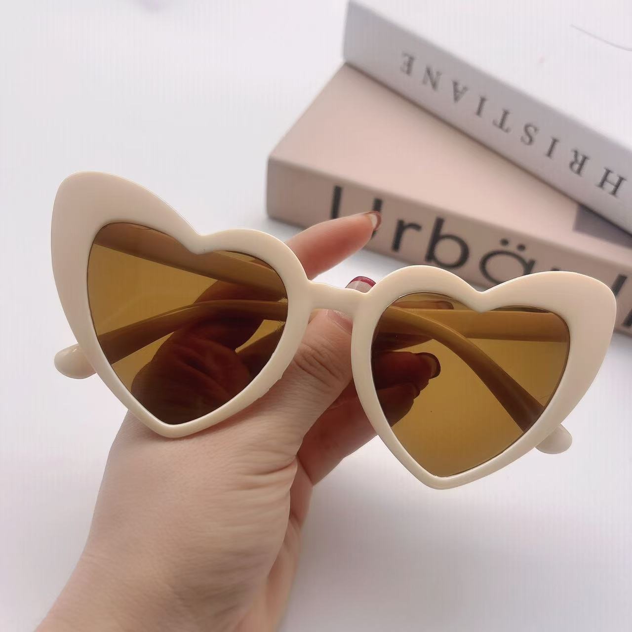 Heart Shaped Oversized Sunglasses