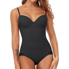 Built-In Bra Camisole Tops Tummy Control Slimming Underwear