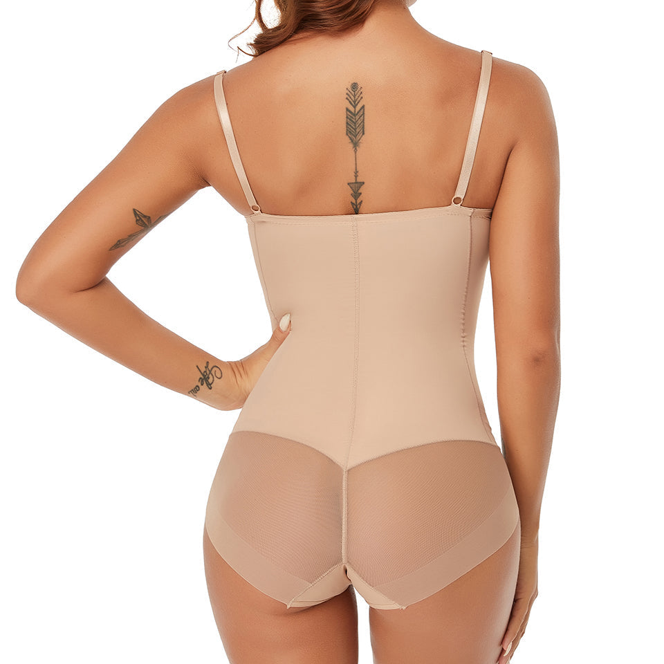 Built-In Bra Camisole Tops Tummy Control Slimming Underwear