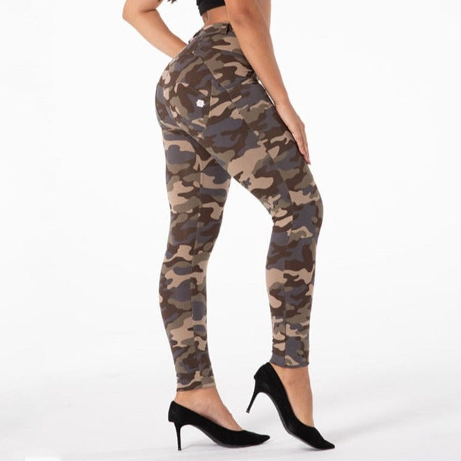 Cheeky Camouflage Butt Lift Pants
